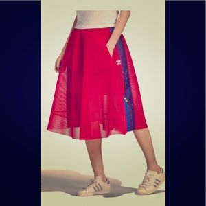 Adidas Energy Pink Circle Skirt  size (S) NWT